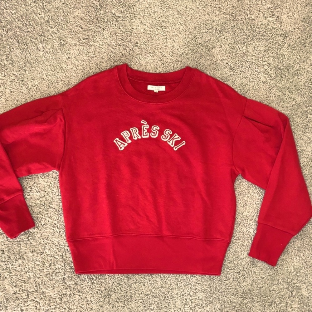 Madewell mile(s) Apre Ski Varsity Style Sweatshirt